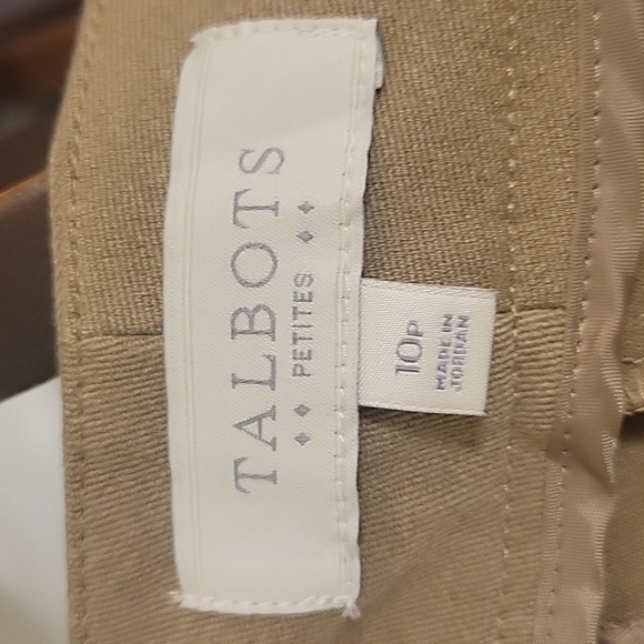 Talbots Tan Dress Pant - Picture 7 of 7